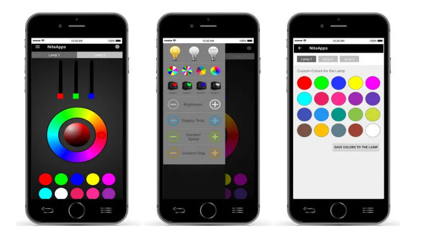 Creative 3D gamepad night light in black with remote control, seven colour options, USB powered, 200 x 150 x 87 mm
