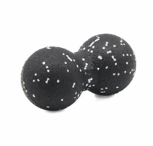Mini Siamese peanut massage ball in 8cm diameter, made from soft EPP material, on a white background