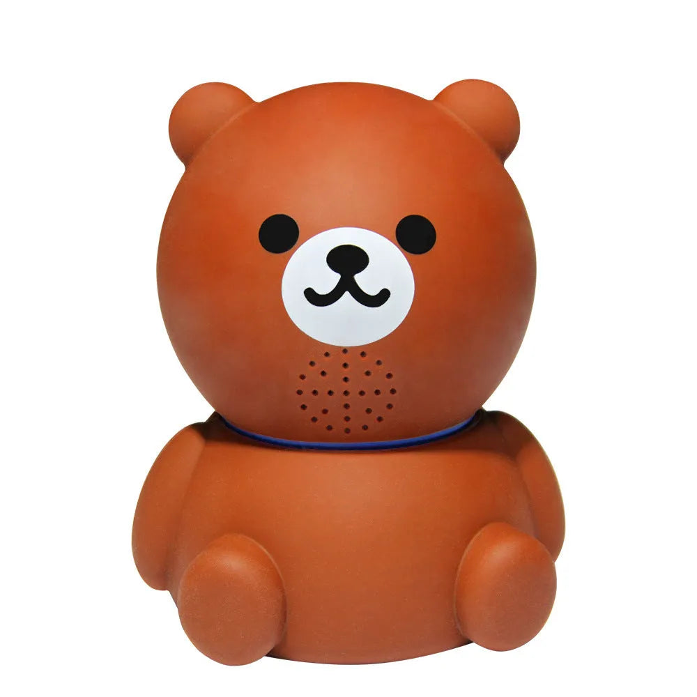 Bear 1080P WiFi indoor security camera with infrared LEDs for night vision on a white background