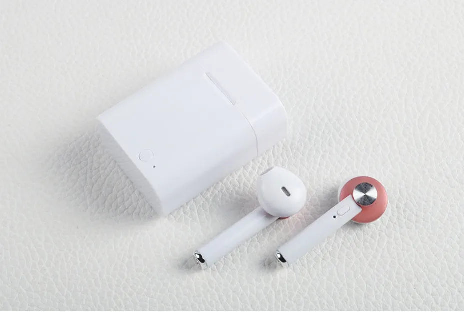 Sports Bluetooth wireless headset in five metallic colours with earbuds