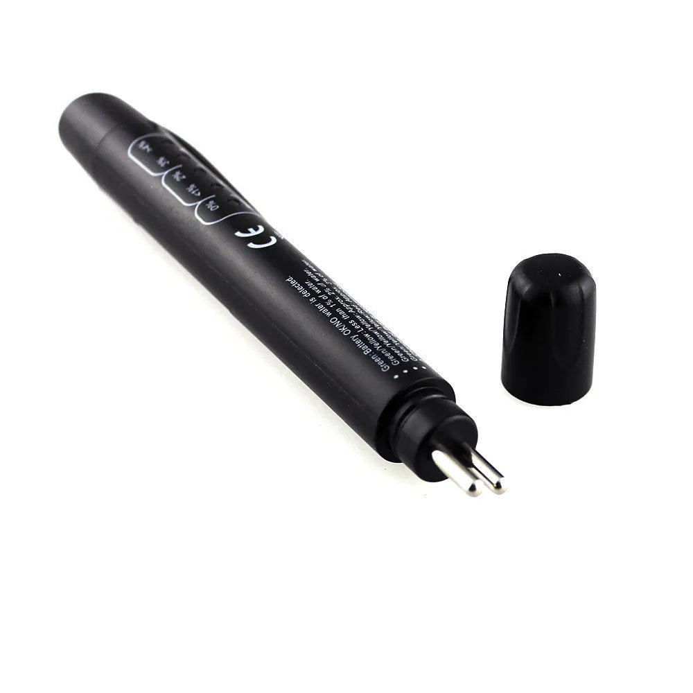 Brake fluid tester with 5 LED moisture indicator and metal probe for DOT3 DOT4 DOT5 fluids