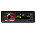 Car MP3 radio with USB and Bluetooth, metal plastic construction, 12V DC, includes remote control