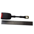 Car seat belt socket safety buckle with 20cm steel wire base for 21cm insert width vehicles