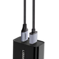 UGREEN USB Type-C to USB-A charging cable with nylon braiding and alloy connectors
