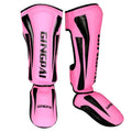Kickboxing training pads for youth and adult in soft PU leather and EVA foam, available in multiple colours and sizes M and L