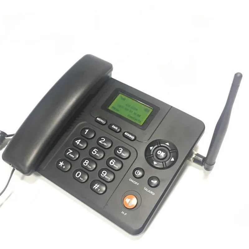 ETS-6688 WCDMA fixed wireless telephone with green backlit LCD display and keypad