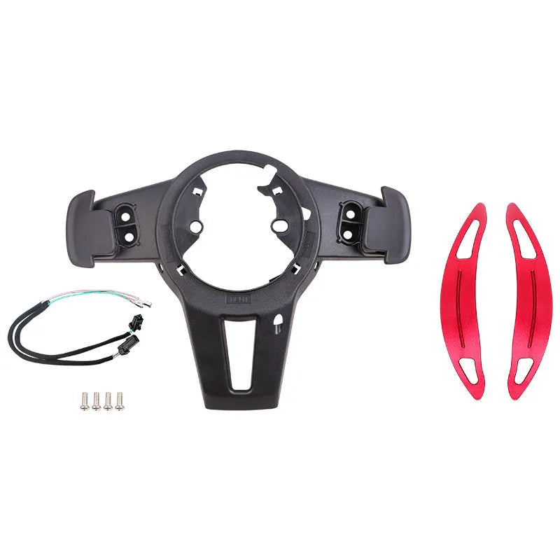 Angkesaila CX-30 gear paddle assembly set with red paddle shift and shift assembly for brushless machines