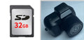 Black Y3000 HD outdoor sports camera showing compact body and 0.96-inch display screen.