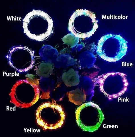 LED wine bottle lights with copper wire and 20 bulbs for decorative illumination