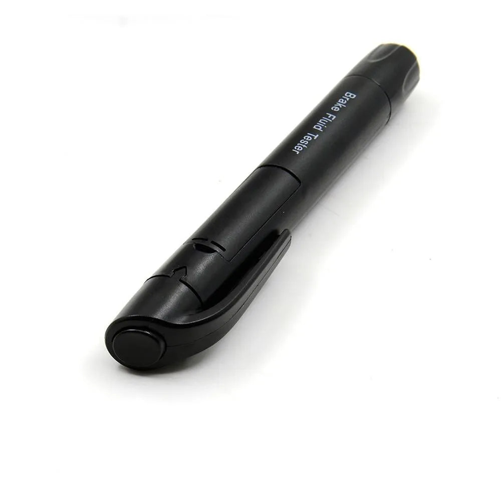 Brake fluid tester with 5 LED moisture indicator and metal probe for DOT3 DOT4 DOT5 fluids