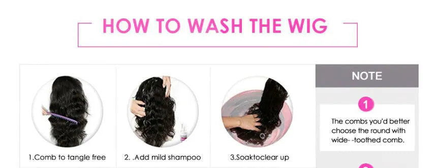 Brazilian Water Wave headband human hair wig photo colour option for ladies