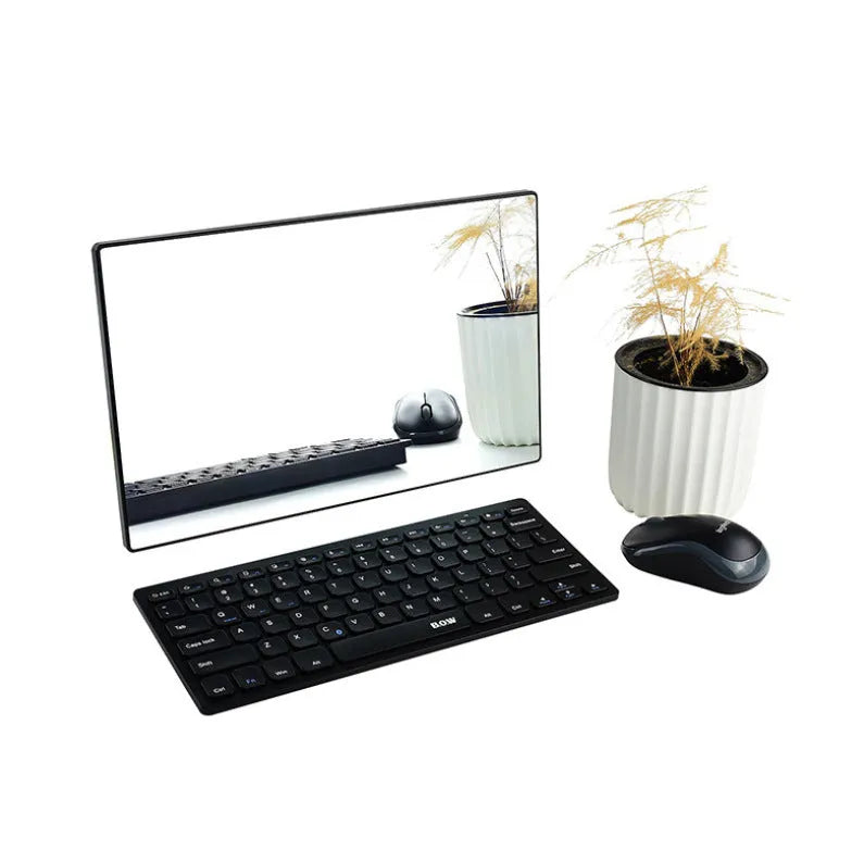 13.3-inch black integrated computer voice assistant touch display panel with ABS housing.