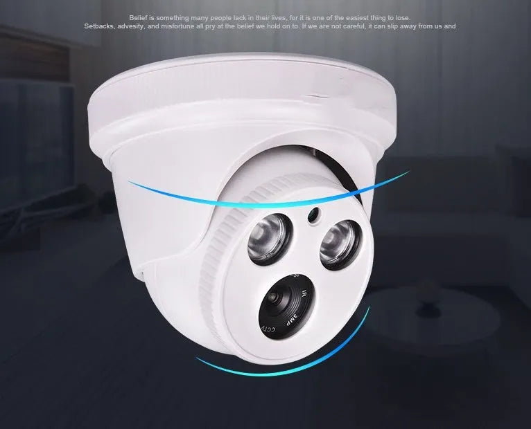 BST-103P infrared dome surveillance camera with 3.6mm lens for indoor night vision monitoring
