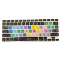 Adobe Illustrator keyboard shortcut silicone cover for MacBook Pro Air, measures 28.7 x 11.9 cm, non-Apple branded