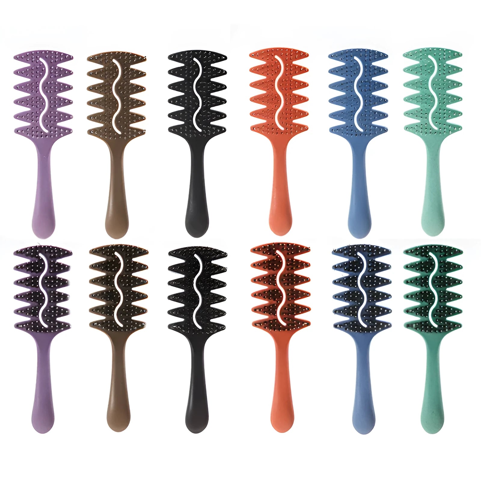 Lengthened bounce comb hollow curly roll in wheat straw, over 20cm, available in multiple colours