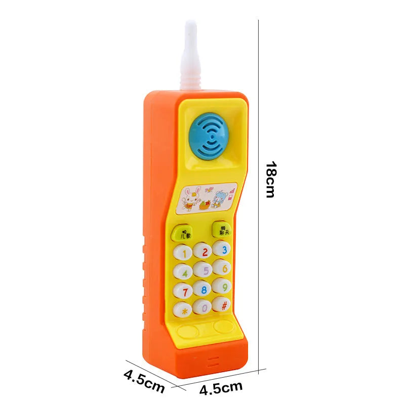 Colourful cartoon animal electric toy for children with sound and light features.