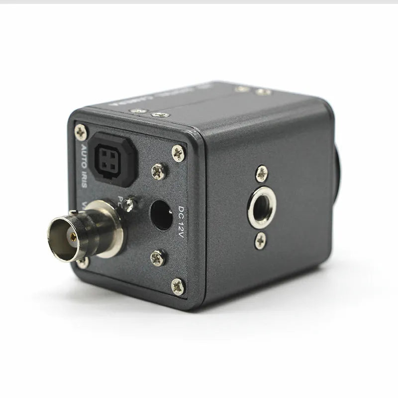 HC-109 mini mechanical industrial surveillance camera with metal housing and gun camera style design