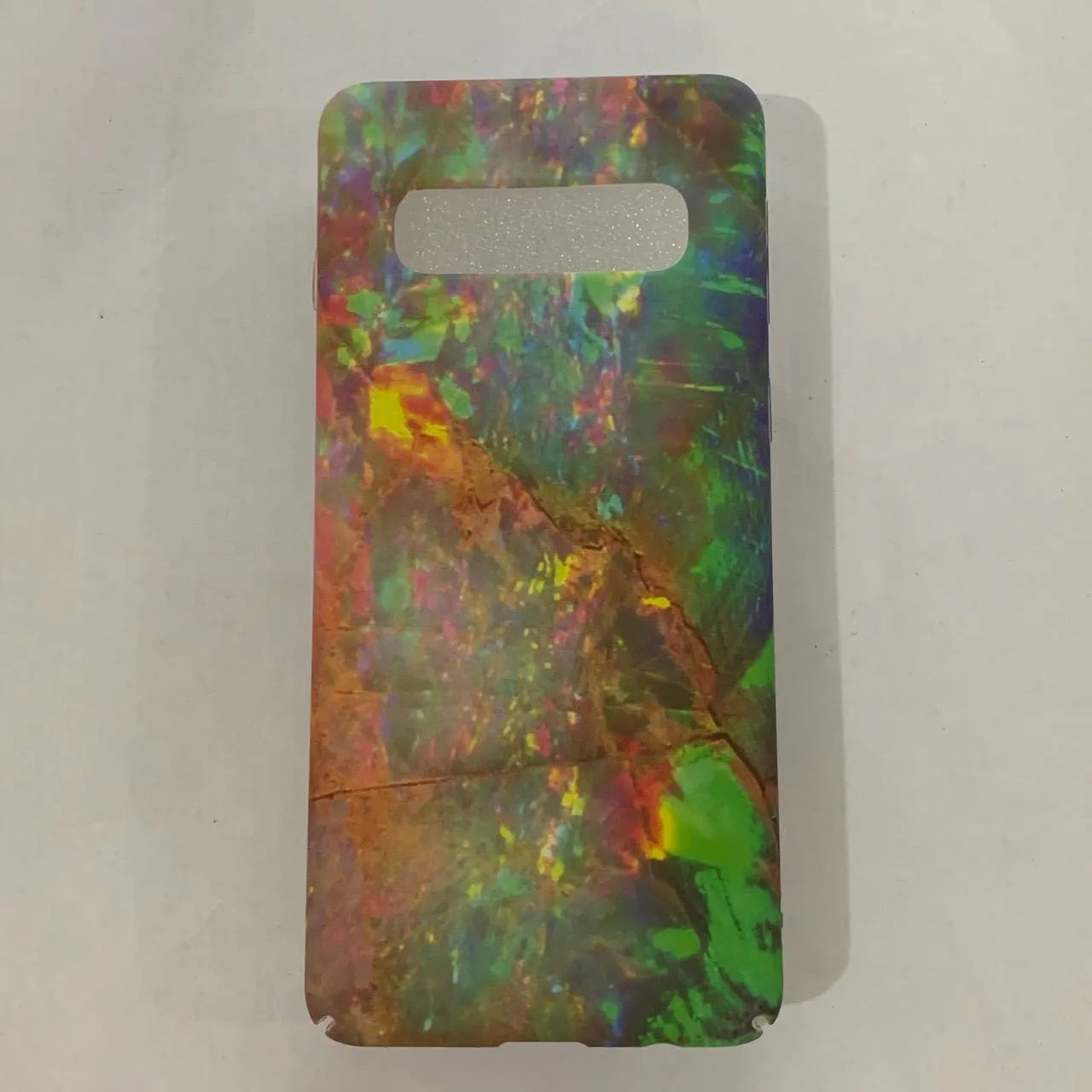 Frosted marble PC phone case for Samsung Galaxy, black white colour option