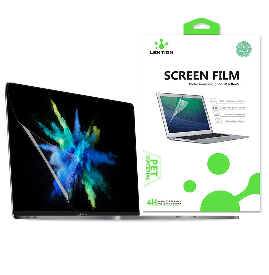 Lansheng matte screen protector film for 13-inch MacBook Pro with installation tools