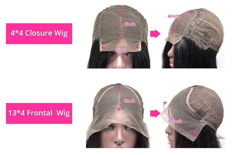 Brazilian Water Wave headband human hair wig photo colour option for ladies