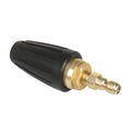 High pressure car wash water gun with rotary nozzle, alloy construction, 2500PSI, for bark peeling and rust removal