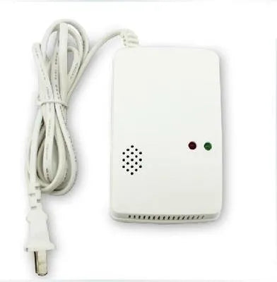 Domestic gas leak alarm wall-mounted detector for kitchen and hotel use with 110-220V operation