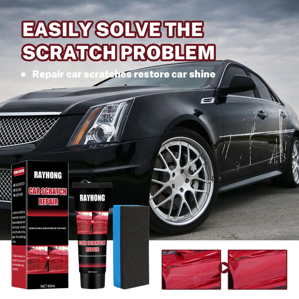 60ml car scratch repair wax container for automotive paint surface maintenance