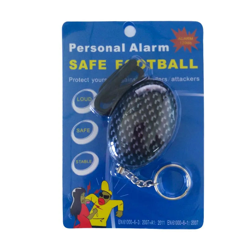Mosaic anti-wolf device black personal alarm with compact rectangular shape
