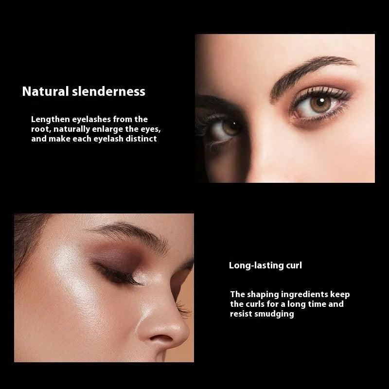 4D Long Thick Curling Waterproof Black Mascara tube with wand.