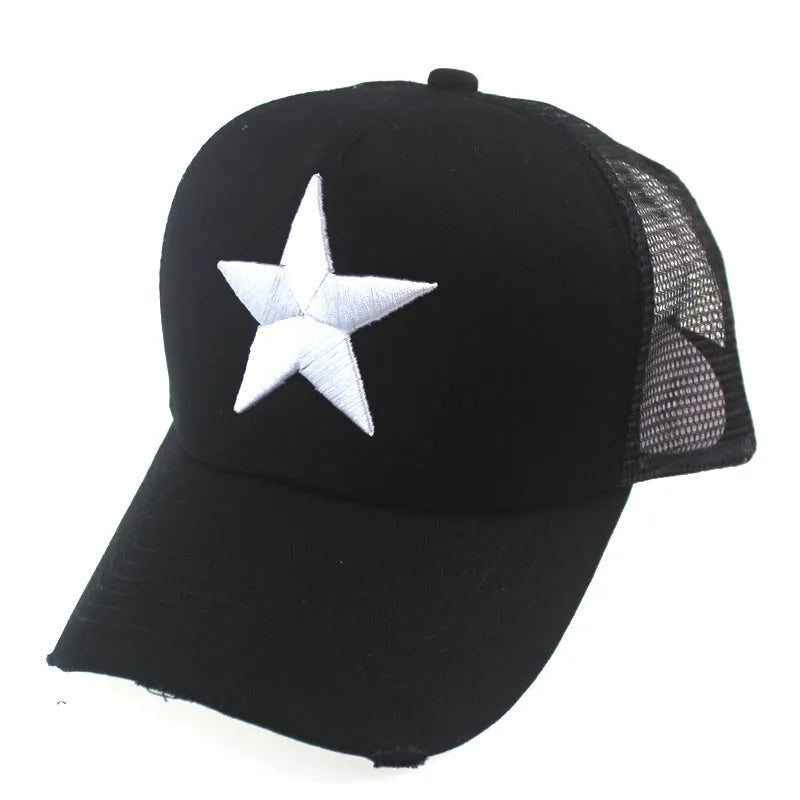 Unisex camouflage cotton baseball cap with long brim, curved eaves, and adjustable 57 cm head circumference