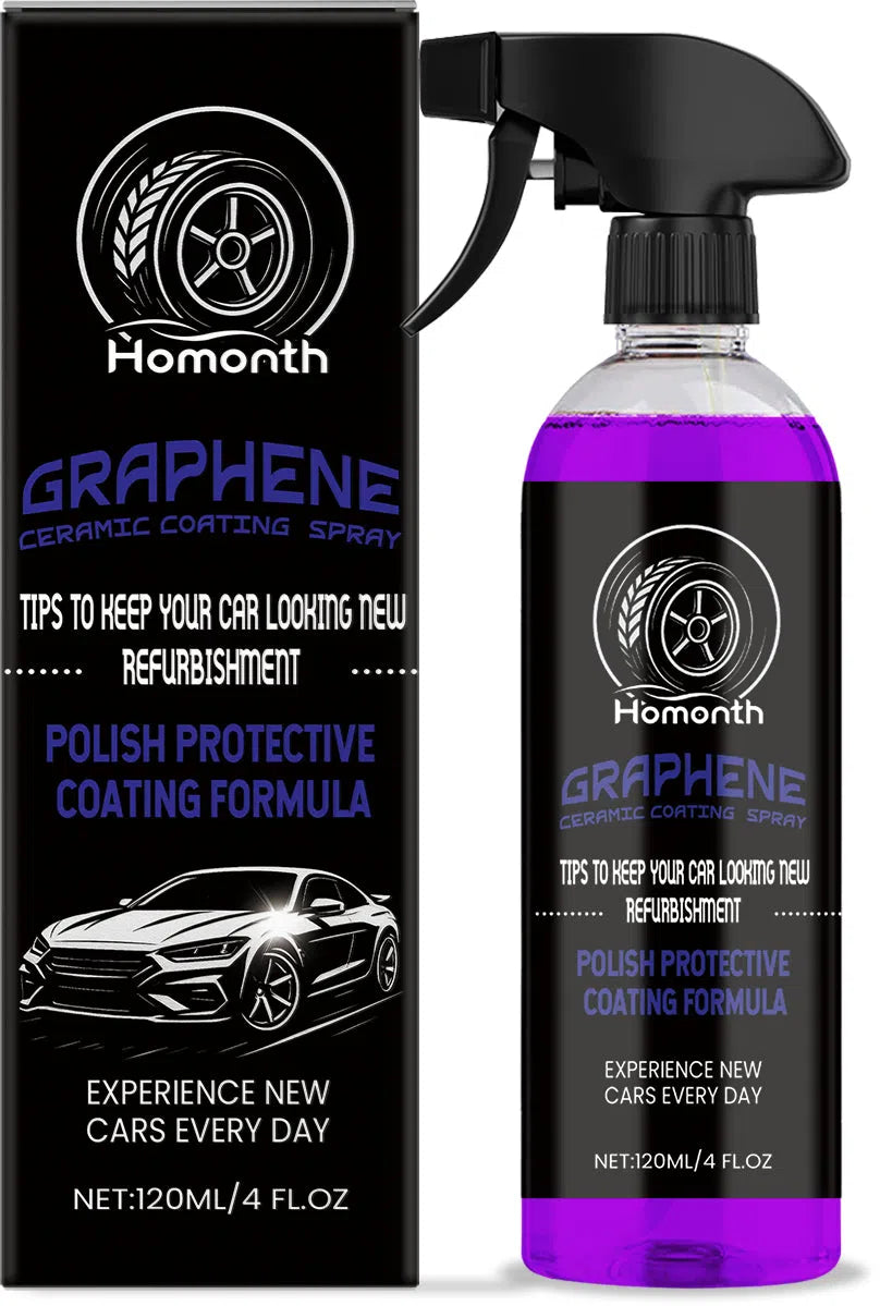 Graphene Ceramic Coating Spray 120ml bottle for car paint protection