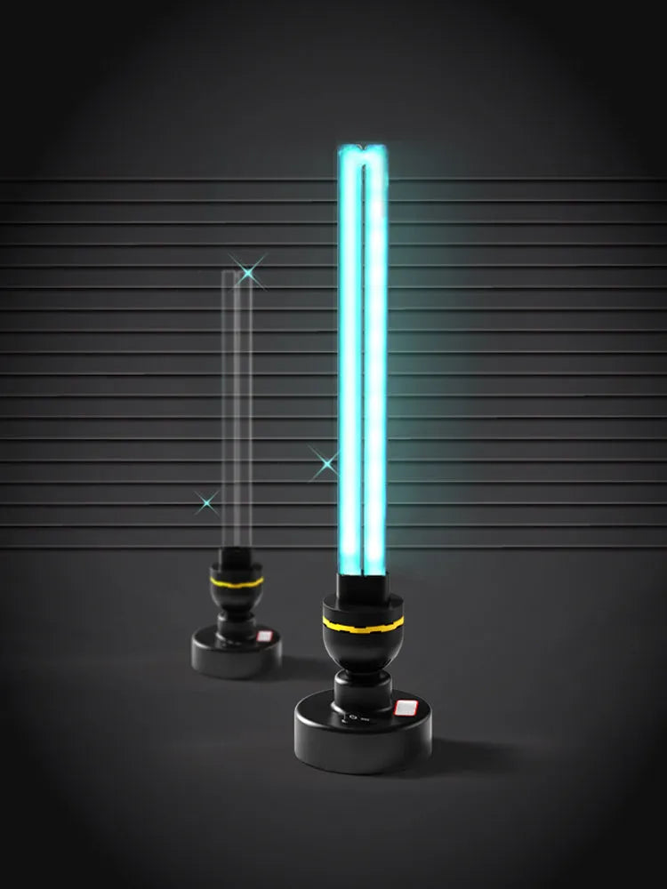 Household UV disinfection lamp with E27 screw base and ozone feature