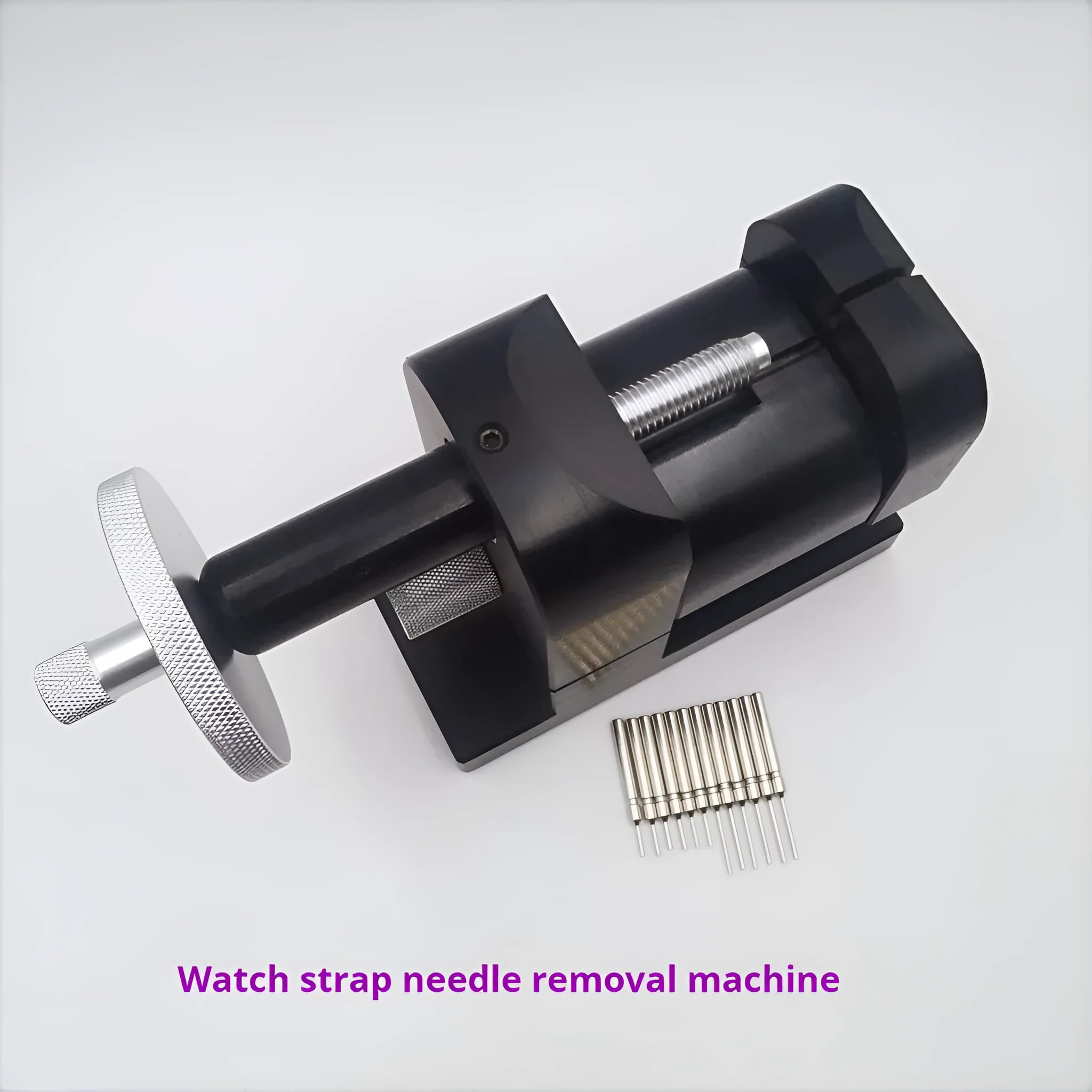 Alloy steel watch strap removal machine toolset with 12 pieces for professional repair work