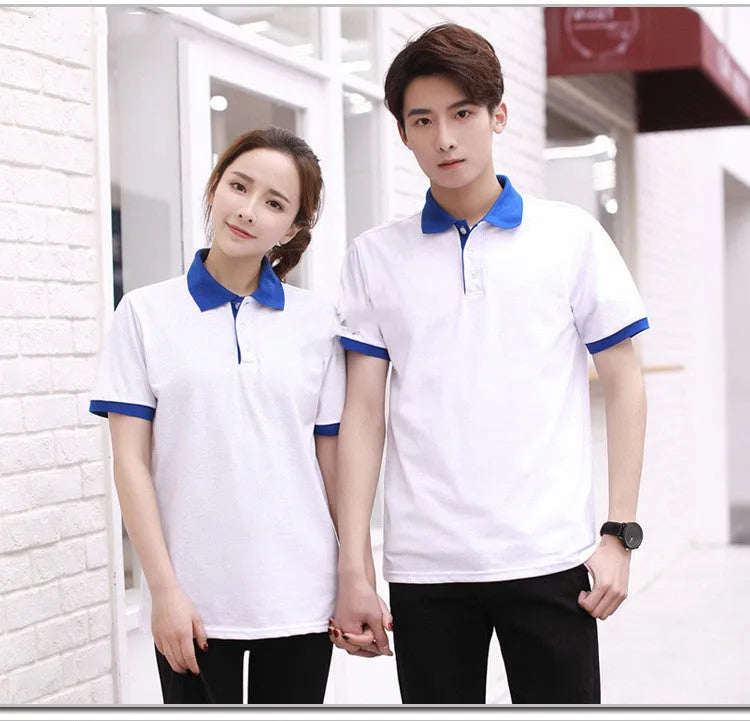 Short sleeve cotton blend T-shirt in black orange colour for men casual wear