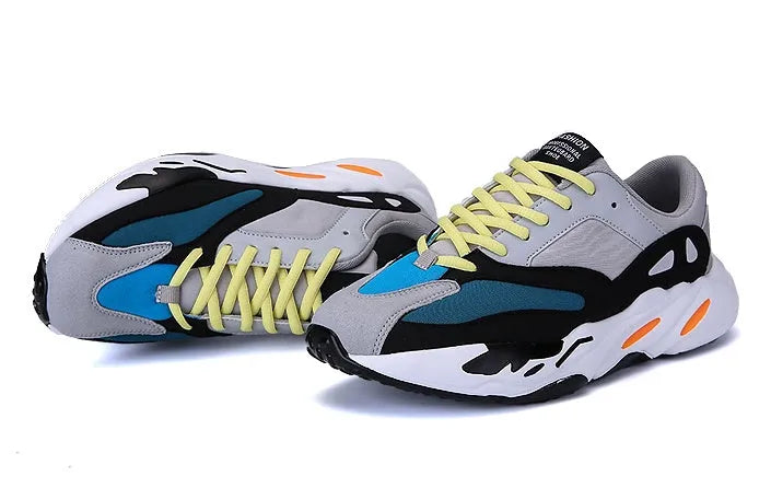 PELIAM low-top trainers in black or grey, sizes 39-44, foot length 245-270mm