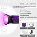 Mobile outdoor live photography handheld fill light with built-in battery, 105x95mm, LED photo lamp