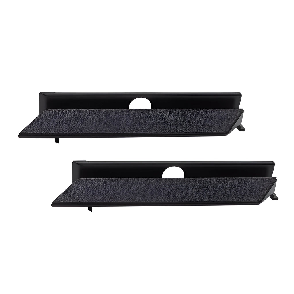 Black PS4 Pro hard drive bottom cover and internal service parts including a baffle and block strip.