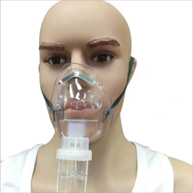 A soft rubber mask strap adjustment buckle, shown as a format A ear saver for face masks.