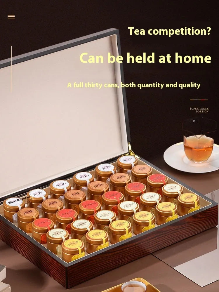 Fragrant Lapsang Souchong red tea gift box with five tea combinations commercial pack