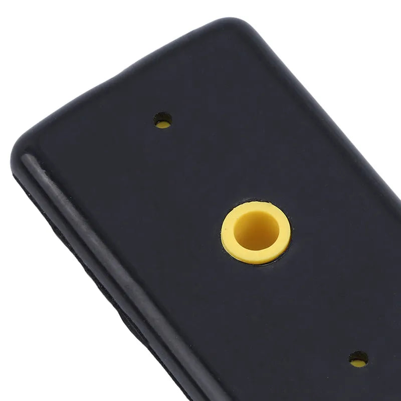 Yellow car foil scraper tool with 15cm width and 32cm length for auto glass film application