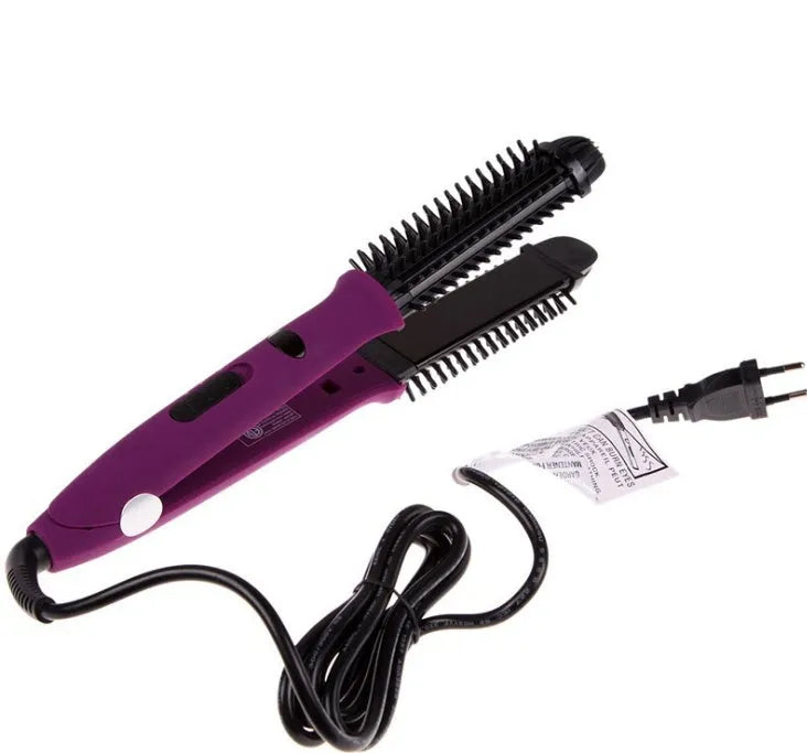 4 in 1 hair curler straightener and curling stick with 60W power ABS nylon construction EU US plug options