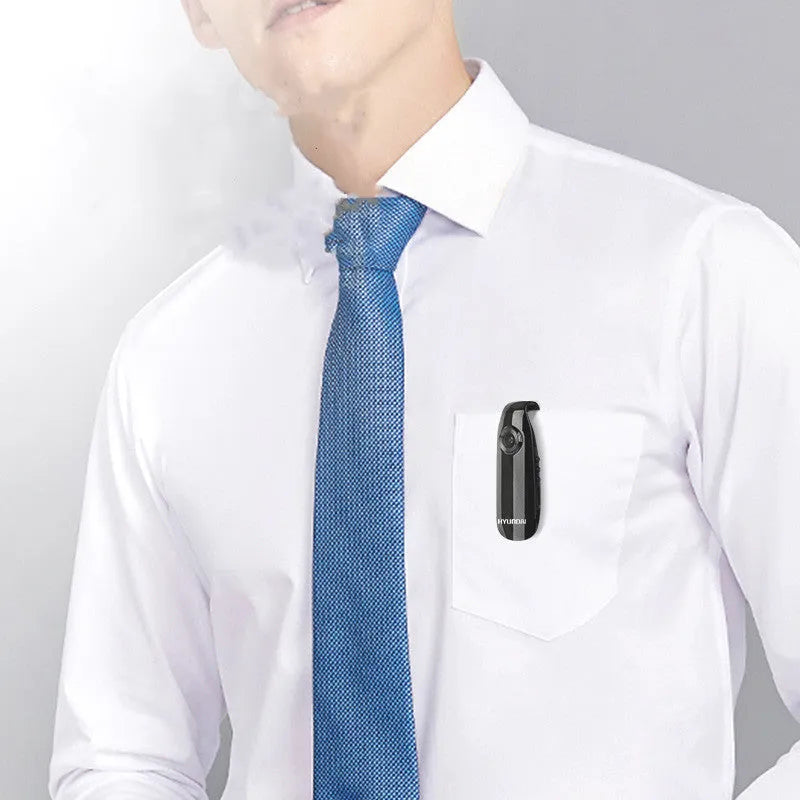 Portable 1080P HD video recording pen in black ABS plastic casing