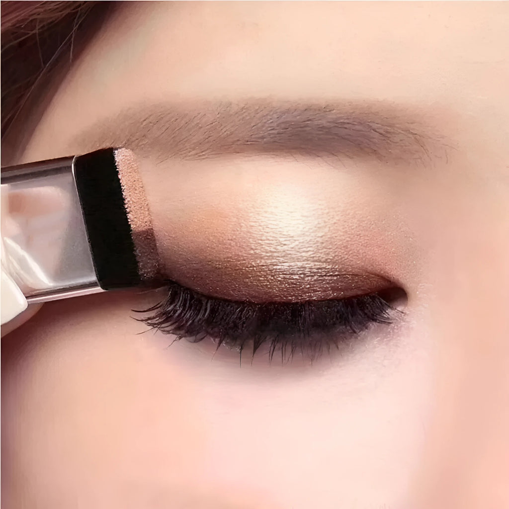 LAIKOU Double Color Eye Shadow Makeup Palette with two coordinated shades waterproof full size 3g