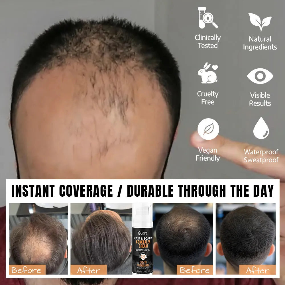 30 ml scalp concealer pomade for covering hair thinning and nourishing the scalp