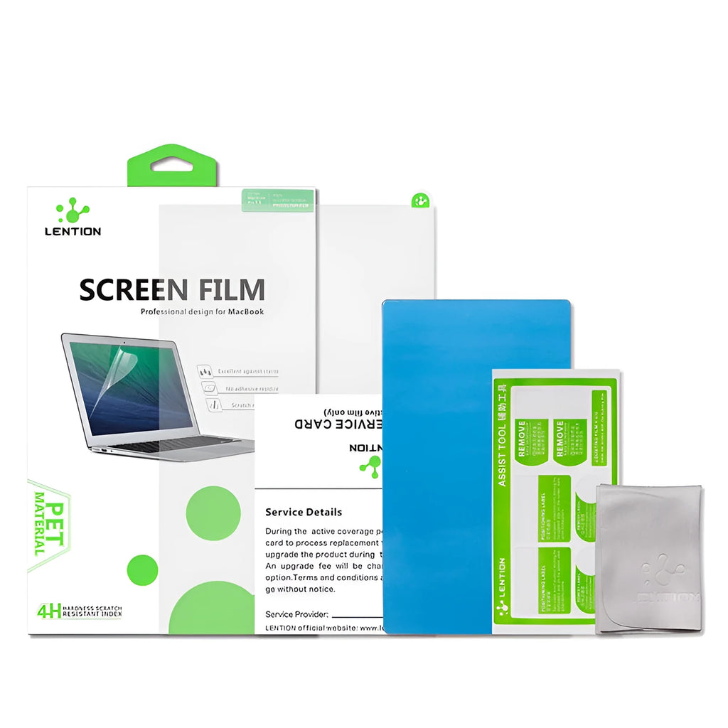 Lansheng matte screen protector film for 13-inch MacBook Pro with installation tools
