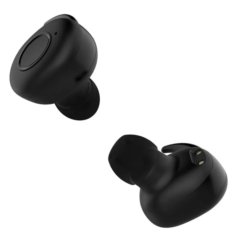 Wireless Bluetooth sports headphones in black, green, red, or white with in-ear design