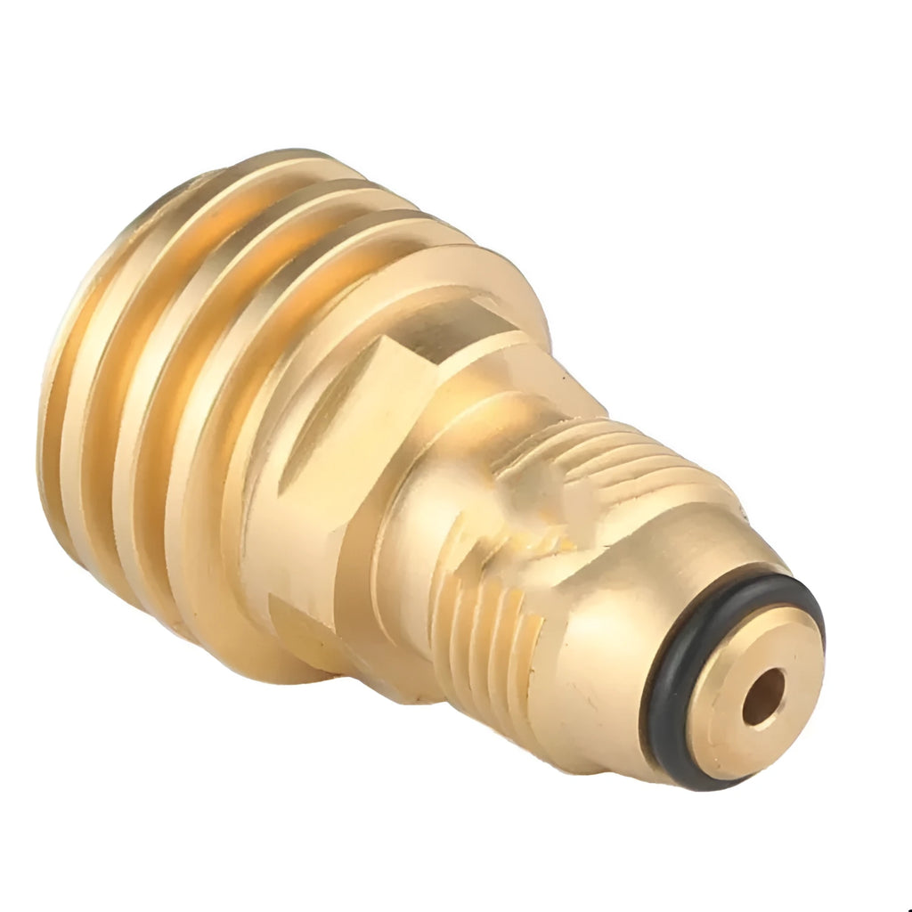 Brass gas brazier copper adapter with internal thread for 7mm gas system connections