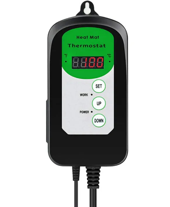 BH1912020 digital temperature controller with display showing temperature reading