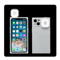 iPhone 13 series ring flash phone case in polycarbonate with selfie fill light