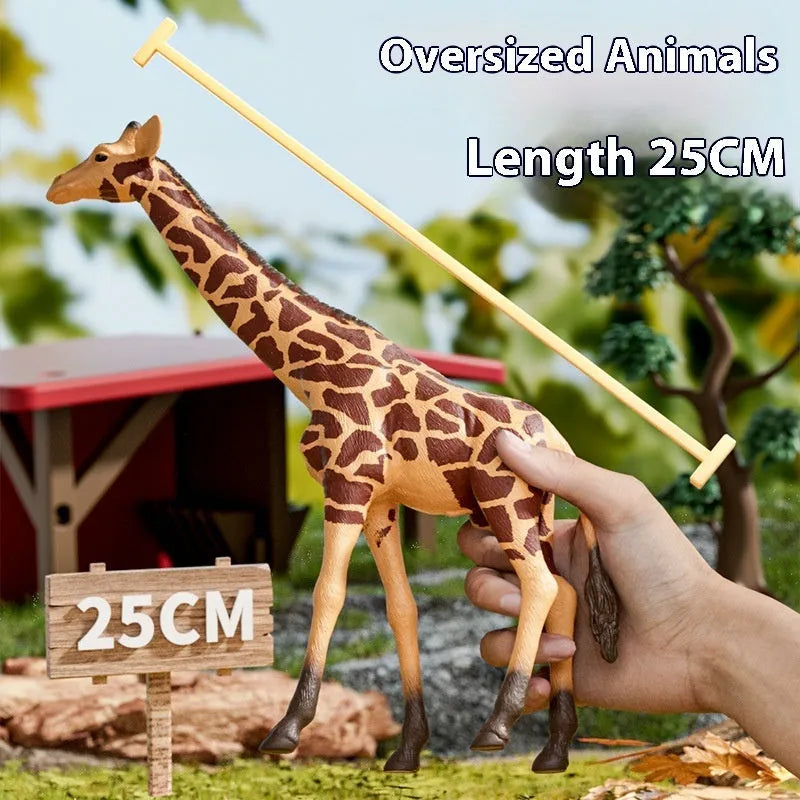 Australian Dream star plastic animal figure toy, 23x28x22cm, lion design